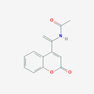 N-[1-(2-Oxo-2H-chromen-4-YL)vinyl]acetamide