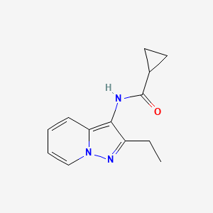 n-(2-Ethylpyrazolo[1,5-a]pyridin-3-yl)cyclopropanecarboxamide