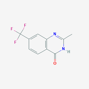 2-Methyl-7-(trifluoromethyl)quinazolin-4(3H)-one