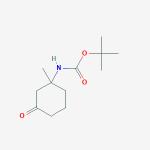 tert-butyl N-(1-methyl-3-oxocyclohexyl)carbamate