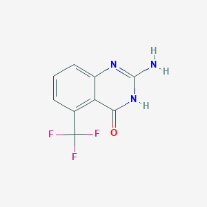 2-amino-5-(trifluoromethyl)quinazolin-4(3H)-one