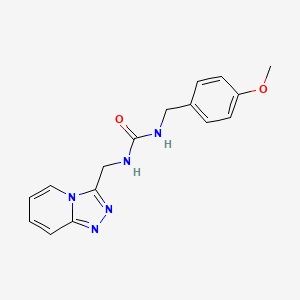 1-(4-Methoxybenzyl)-3-([1,2,4]triazolo[4,3-a]pyridin-3-ylmethyl)urea