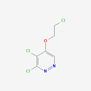 3,4-Dichloro-5-(2-chloroethoxy)pyridazine