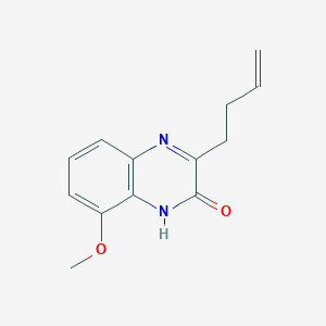 3-(But-3-en-1-yl)-8-methoxyquinoxalin-2-ol