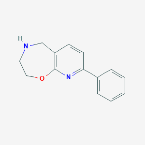 8-Phenyl-2,3,4,5-tetrahydropyrido[3,2-f][1,4]oxazepine