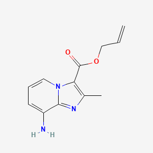 Allyl 8-amino-2-methylimidazo[1,2-a]pyridine-3-carboxylate