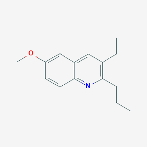 3-Ethyl-6-methoxy-2-propylquinoline