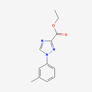 Ethyl 1-(m-tolyl)-1H-1,2,4-triazole-3-carboxylate