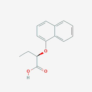 (R)-2-(Naphthalen-1-yloxy)butanoic acid