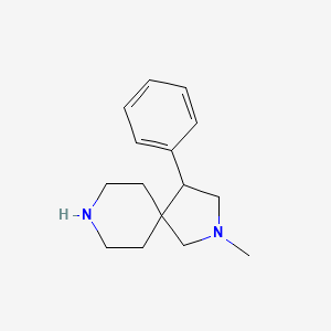 2-Methyl-4-phenyl-2,8-diazaspiro[4.5]decane