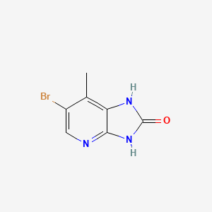 6-Bromo-7-methylimidazo[4,5-b]pyridin-2(3H)-one