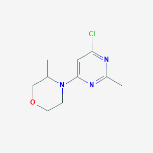 4-(6-Chloro-2-methylpyrimidin-4-yl)-3-methylmorpholine