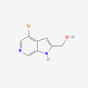 (4-Bromo-1H-pyrrolo[2,3-c]pyridin-2-yl)methanol