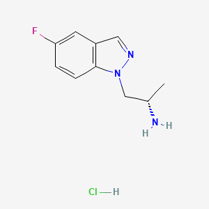 (S)-1-(5-Fluoro-1H-indazol-1-yl)propan-2-amine hydrochloride