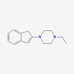 1-Ethyl-4-(1H-inden-2-yl)piperazine