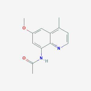 N-(6-Methoxy-4-methylquinolin-8-yl)acetamide