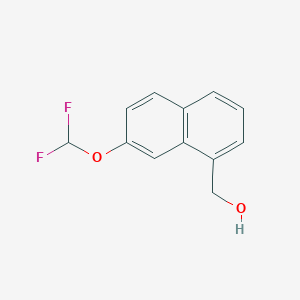 2-(Difluoromethoxy)naphthalene-8-methanol