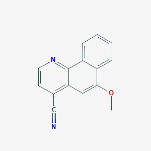 6-Methoxybenzo[H]quinoline-4-carbonitrile