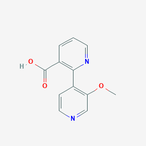 3'-Methoxy-[2,4'-bipyridine]-3-carboxylic acid