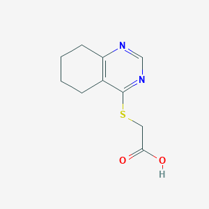 2-(5,6,7,8-tetrahydroquinazolin-4-ylsulfanyl)acetic Acid