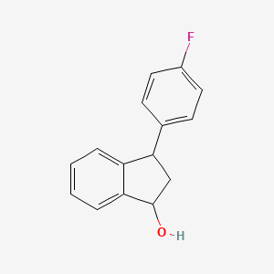 3-(4-Fluorophenyl)indan-1-ol