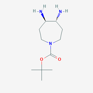 tert-butyl (4R,5R)-4,5-diaminoazepane-1-carboxylate