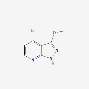 4-Bromo-3-methoxy-1H-pyrazolo[3,4-b]pyridine