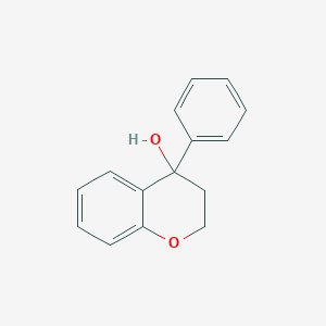 molecular formula C15H14O2 B11879571 4-Phenylchroman-4-ol 