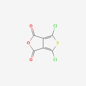 molecular formula C6Cl2O3S B11879638 4,6-Dichlorothieno[3,4-c]furan-1,3-dione 