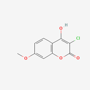 3-Chloro-4-hydroxy-7-methoxy-2H-chromen-2-one