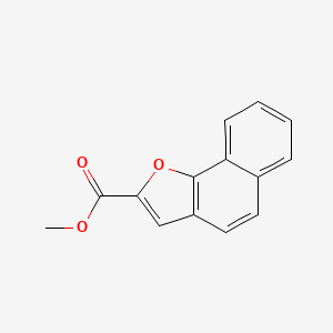 molecular formula C14H10O3 B11879682 Methyl naphtho[1,2-b]furan-2-carboxylate 