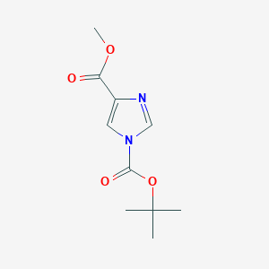 1-tert-Butyl 4-methyl 1H-imidazole-1,4-dicarboxylate