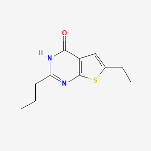 6-Ethyl-2-propylthieno[2,3-d]pyrimidin-4(3H)-one