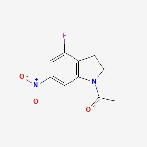 1-(4-Fluoro-6-nitroindolin-1-yl)ethanone