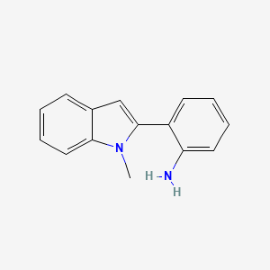 2-(1-Methyl-1H-indol-2-yl)aniline