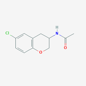 Acetamide, N-(6-chloro-3,4-dihydro-2H-1-benzopyran-3-yl)-