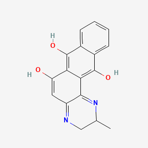 6-Hydroxy-2-methyl-1,2,3,4-tetrahydronaphtho[2,3-f]quinoxaline-7,12-dione