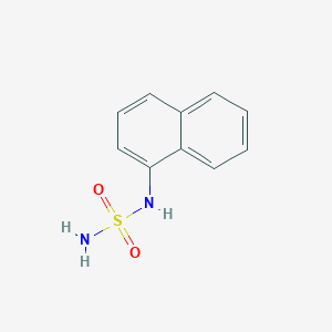 molecular formula C10H10N2O2S B11879878 N-1-Naphthylsulfuric diamide 