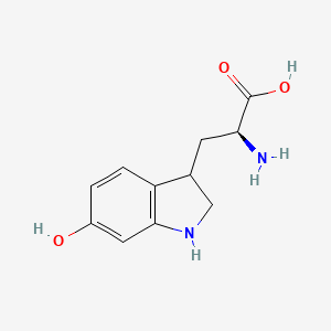 (2S)-2-Amino-3-(6-hydroxyindolin-3-yl)propanoic acid