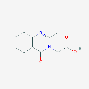 2-(2-Methyl-4-oxo-5,6,7,8-tetrahydroquinazolin-3(4H)-yl)acetic acid