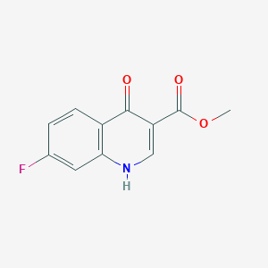 Methyl 7-fluoro-4-oxo-1,4-dihydroquinoline-3-carboxylate