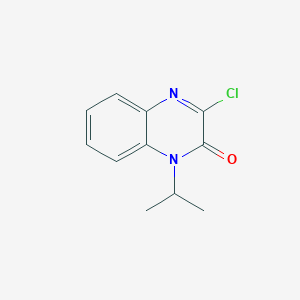 molecular formula C11H11ClN2O B11880052 3-Chloro-1-isopropylquinoxalin-2(1H)-one CAS No. 869199-18-8