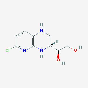 (S)-1-((R)-6-Chloro-1,2,3,4-tetrahydropyrido[2,3-b]pyrazin-3-yl)ethane-1,2-diol