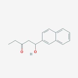 1-Hydroxy-1-(naphthalen-2-yl)pentan-3-one