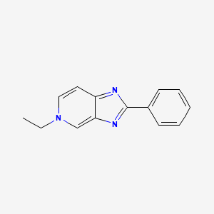 5-ethyl-2-phenyl-5H-imidazo[4,5-c]pyridine