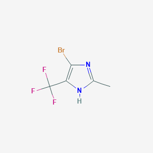 4-bromo-2-methyl-5-(trifluoromethyl)-1H-imidazole