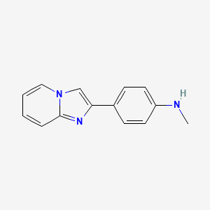 4-(Imidazo[1,2-a]pyridin-2-yl)-N-methylaniline