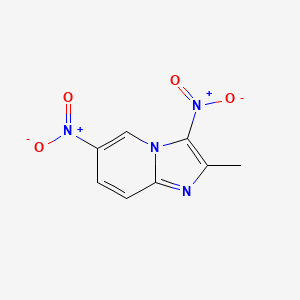 2-Methyl-3,6-dinitroimidazo[1,2-a]pyridine