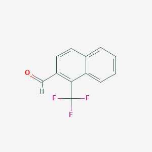 1-(Trifluoromethyl)naphthalene-2-carboxaldehyde