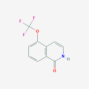 5-(trifluoromethoxy)isoquinolin-1(2H)-one